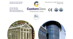 Desktop Screenshot of customglass.co.uk